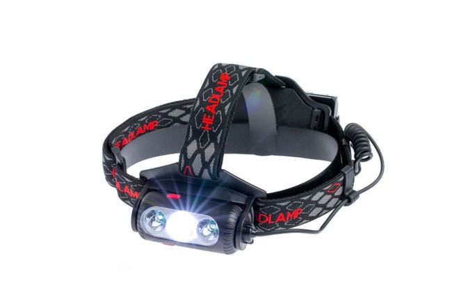 Налобный фонарь PRO-GH650, LED - CREE XP-E / COB , цвет свечения Белый, Красны, Зеленый OffRoadTeam PRO-GH650