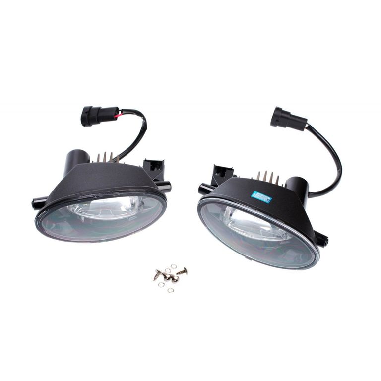 Светодиодная противотуманная фара OPTIMA LED FOG LIGHT 806 Honda 90мм, 7W, 5500K, 9-18V, комплект 2шт OPTIMA LFL-806