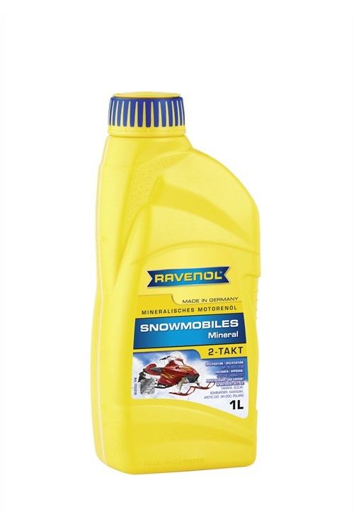Масло моторное RAVENOL Snowmobiles Mineral 2-Takt для 2-х такт. снегоходов (Минеральное) - 1 л. (4014835729513)