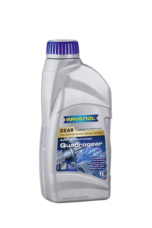 Трансмиссионное масло Ravenol Quadrogear 4014835735712 для ATV/UTV с «мокрыми» тормозами (1250200-001)