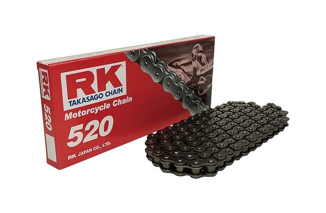 Цепь RK 520KXZ-120 для мотоциклов (без сальников)