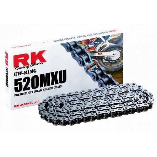 Цепь RK 520MXU-114 для мотоциклов до 500 (с сальниками UW-RING)