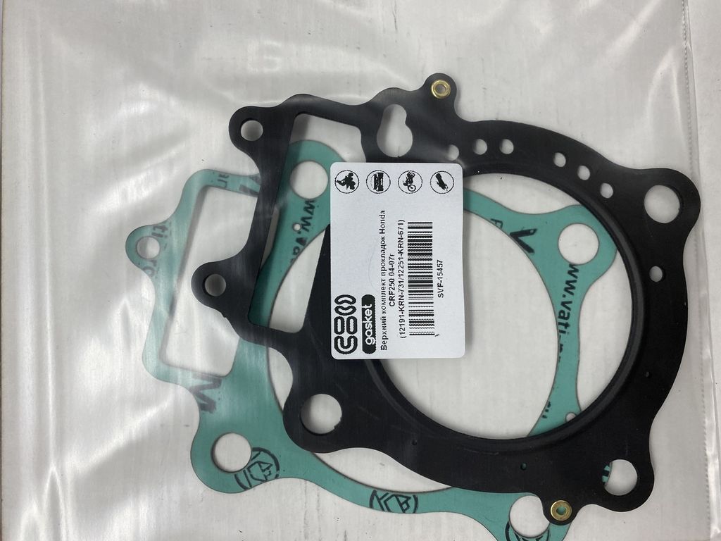 Верхний комплект прокладок Honda CRF250 04-07г (12191-KRN-731/12251-KRN-671) SVF SVF-15457