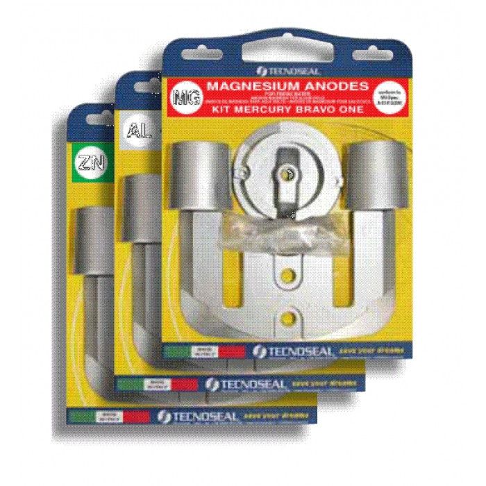 Комплект алюминиевых анодов BRAVO ONE TECNOSEAL KITBRAVOIAL