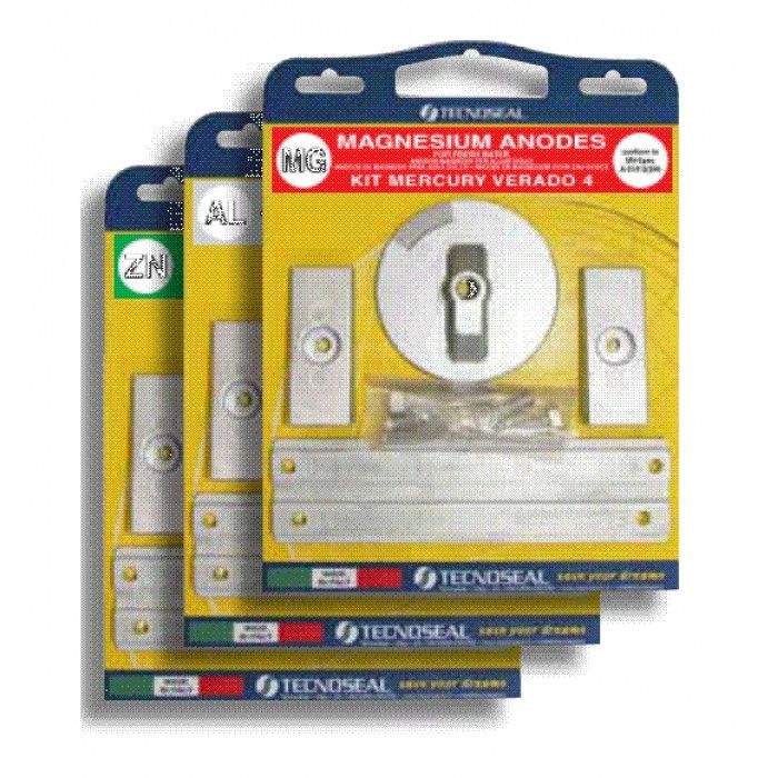 Комплект магниевых анодов Mercury Verado (4 цил.) TECNOSEAL KITVERADO4MG