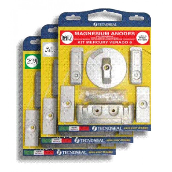 Комплект магниевых анодов Mercury Verado (6 цил.) TECNOSEAL KITVERADO6MG