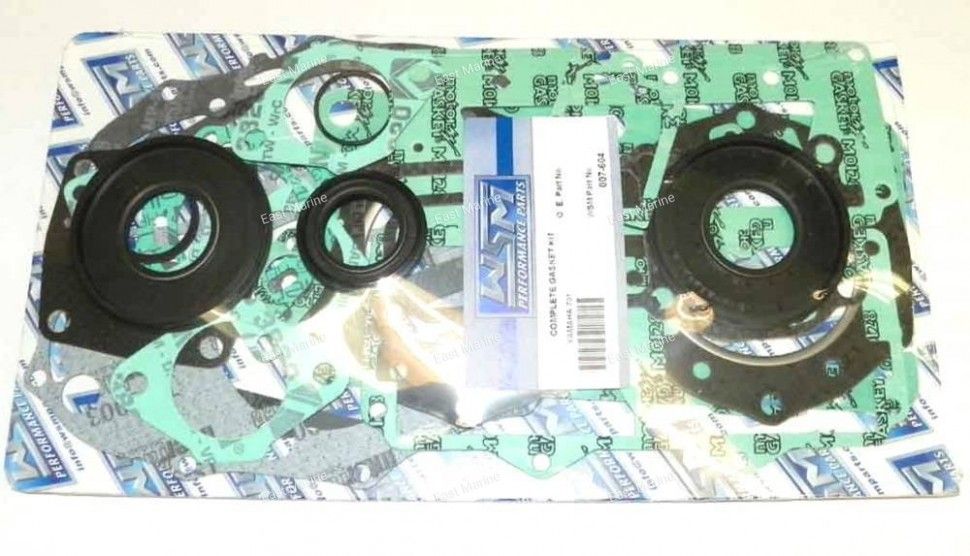 Полный комплект прокладок WSM 007-604 для Yamaha SuperJet 700 (1996-2017) 64U-W0001-00-00 (61X-W0001-00-00, 61X-W0001-01-00)