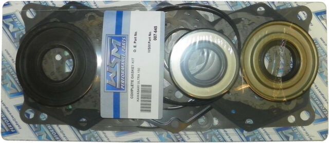 Полный комплект прокладок WSM 007-645 для гидроциклов Kawasaki JET SKI 1200 STX-R (2002-2005), JET SKI ULTRA 150 (1999-2005) (13001-3731)
