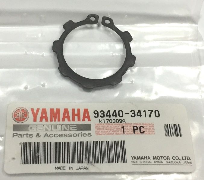 Кольцо стопорное оригинал Yamaha 93440-34170-00 для Yamaha VK540