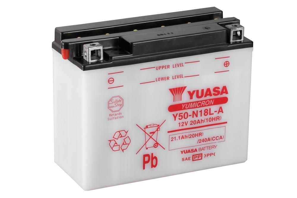 Аккумулятор YUASA Y50-N18L-A