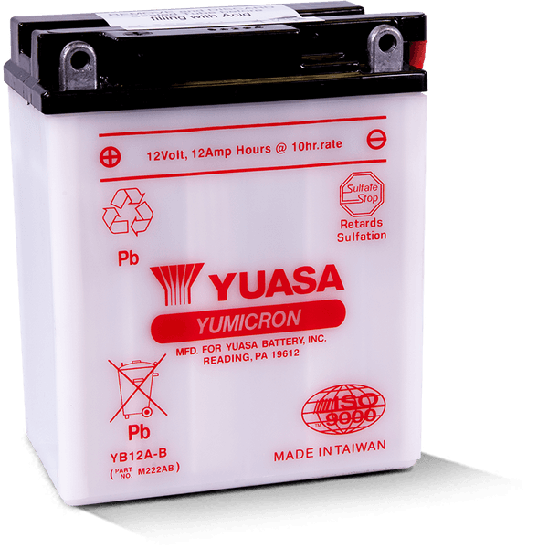Аккумулятор YUASA YB12A-B