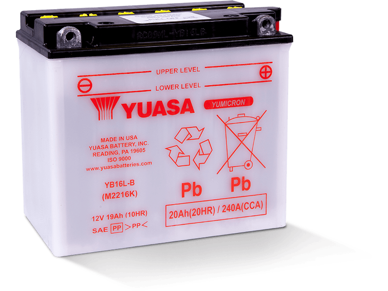 Аккумулятор YUASA YB16L-B