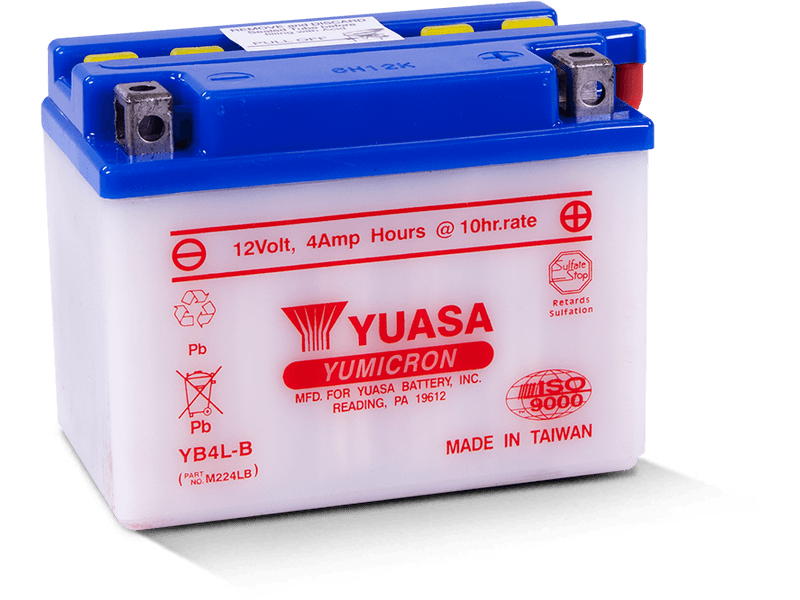 Аккумулятор YUASA YB4L-B