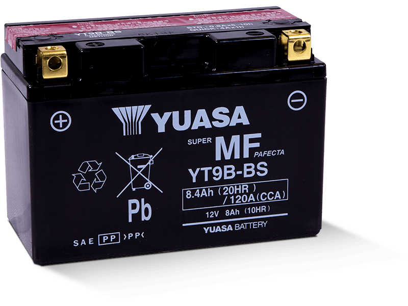 Аккумулятор YUASA YT9B-BS(9B4)
