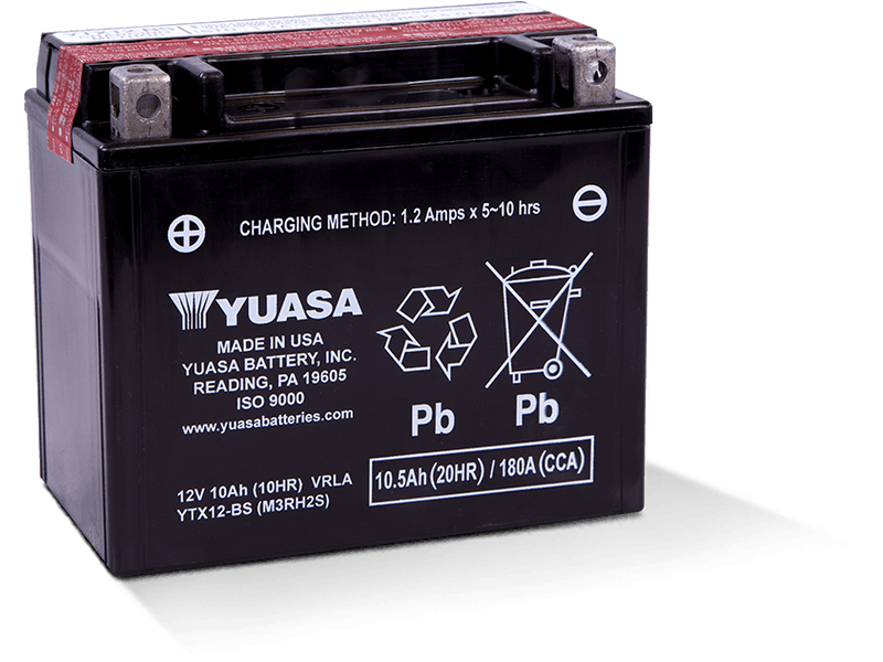 Аккумулятор YUASA YTX12-BS