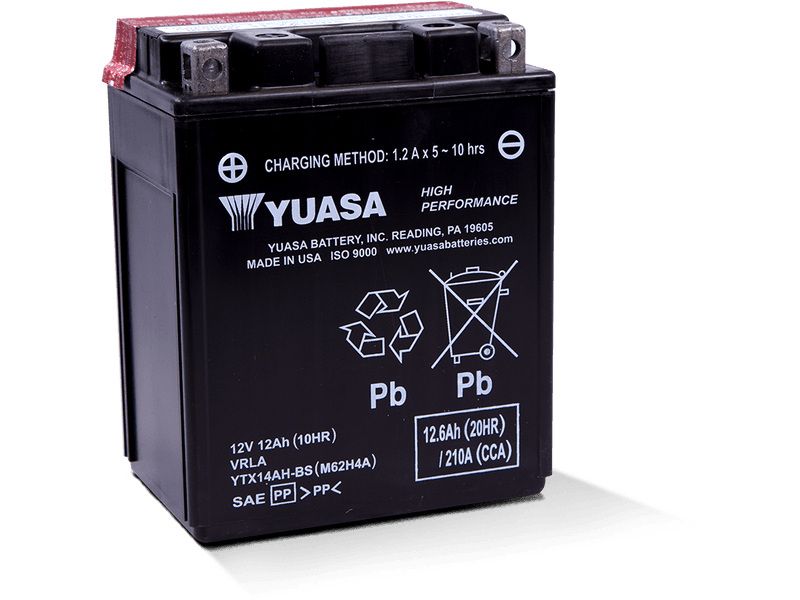 Аккумулятор YUASA YTX14-AH-BS