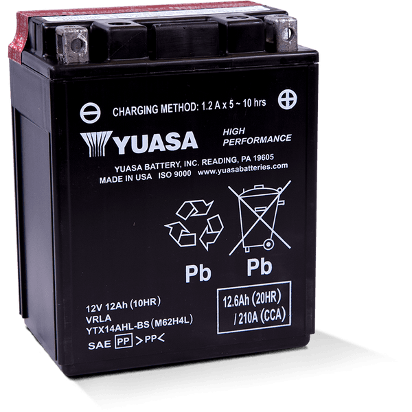 Аккумулятор YUASA YTX14AHL-BS