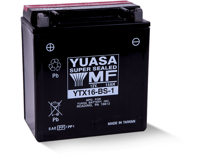 Аккумулятор YUASA YTX16-BS-1