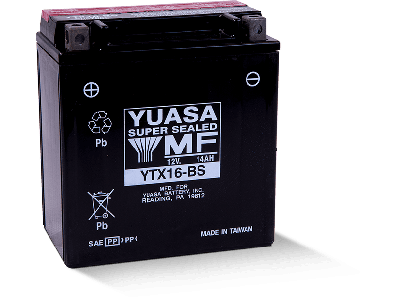 Аккумулятор YUASA YTX16-BS