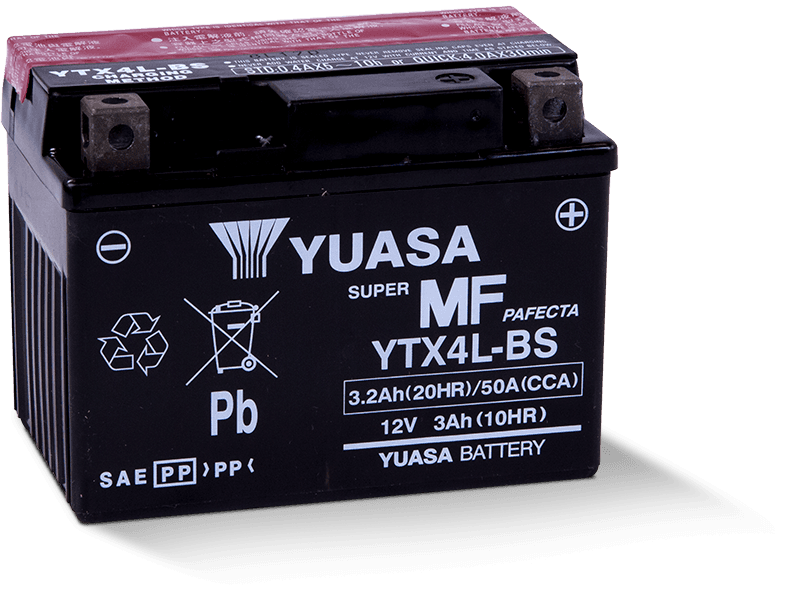 Аккумулятор YUASA YTX4L-BS